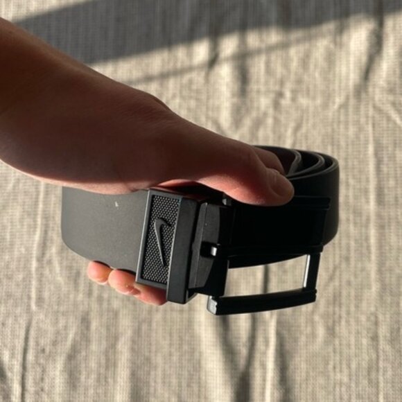 NIKE Men's Golf Belt In Black - Picture 1 of 5